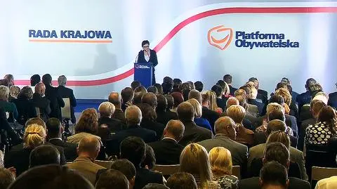 Ewa Kopacz otworzyła posiedzenie Rady Krajowej PO 
