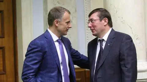 Łucenko (z prawej) jest prokuratorem generalnym 