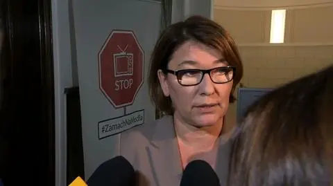 Rzeczniczka PiS Beata Mazurek o bójce na marszu KOD w Radomiu