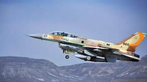 Izraelskie F-16 brały udział w greckich ćwiczeniach