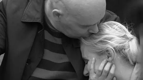 Tomasz Kalita z żoną Anną (Materiał "Uwagi" TVN)