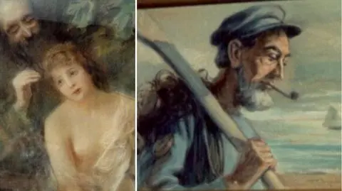 Te obrazy zostały skradzione z łódzkiego domu