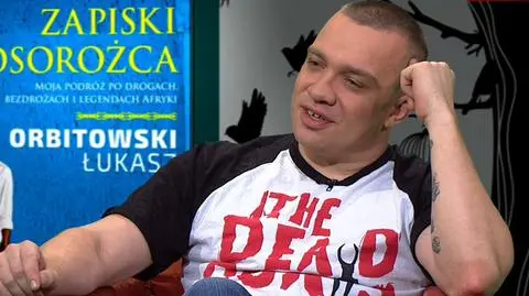 Łukasz Orbitowski był gościem "Xięgarni"