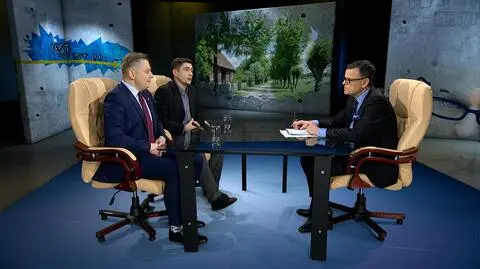 dr Przemysław Sadura i Jakub Stefaniak w „Tak Jest”