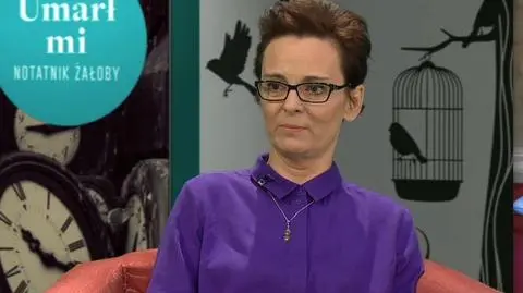 Gościem "Xięgarni" była Inga Iwasiów