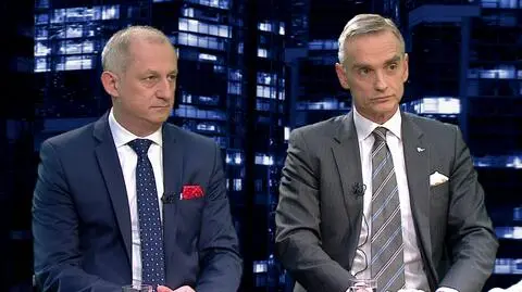 Neumann i Jackowski byli gośćmi "Kropki nad i"