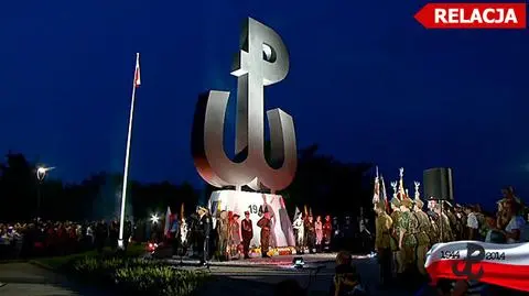 Uroczystości na Kopcu Powstania Warszawskiego 