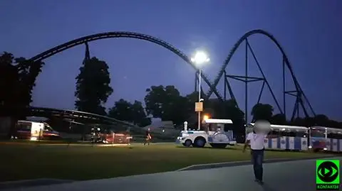 Man died after being hit by a rollercoaster wagon in amusement park