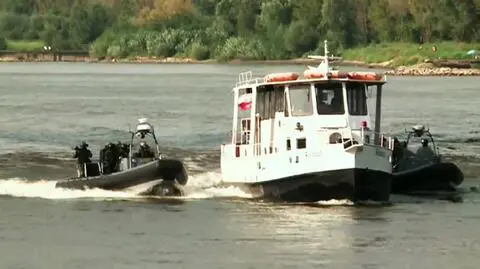 Ćwiczenia GROM-u na Wiśle 