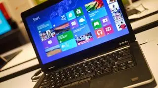 Laptop z niecodzienną przypadłością