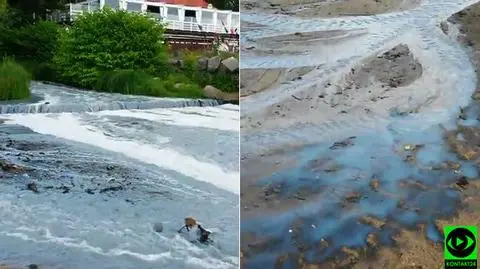 Gdynia: Niebieska rzeka w Gdyni