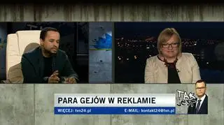 Krystian Legierski i Beata Kempa w "Tak jest"