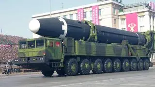 Największa rakieta Korei Północnej - Hwasong-14/KN-20