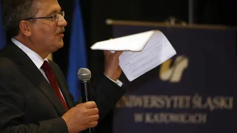 Komorowski o potrzebie powołania rady