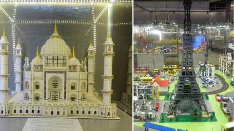 Dookoła świata z klockami Lego. Niezwykła wystawa w Łodzi
