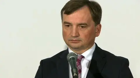 Zbigniew Ziobro na konferencji prasowej po raz pierwszy odniósł się do afery hejterskiej w jego resorcie