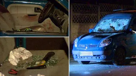 Pięciu mężczyzn z tego samochodu trafiło do szpitala