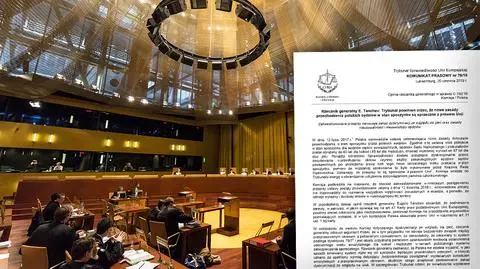 Reporter TVN24 o opinii rzecznika TSUE
