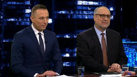 Krzysztof Brejza i Grzegorz Długi w "Kropce nad i" w TVN24