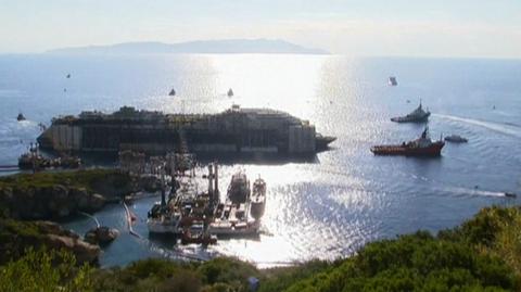 Costa Concordia trafi do portu w Genui, tam zostanie zdemontowna 