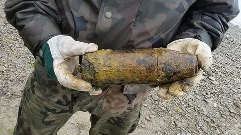 Pocisk z II wojny światowej w Jeziorze Solińskim