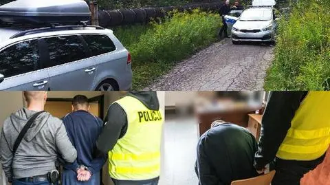 Policyjny pościg za złodziejami samochodu