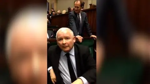 Reakcja prezesa Kaczyńskiego na słowa posłanki PO