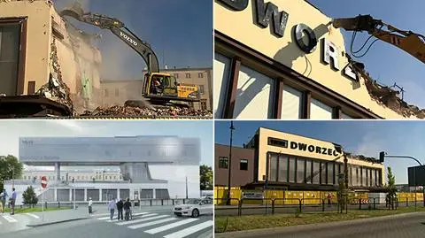 Widowiskowa demolka bydgoskiego dworca. Powstanie nowy za 200 mln zł