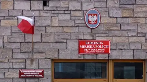 Policjanci z Komendy Miejskiej we Włocławku nagrali półnagą kobietę