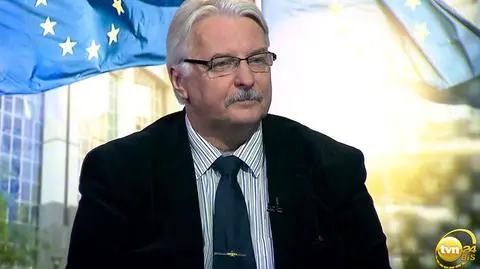 Witold Waszczykowski był gościem programu "Świat" 