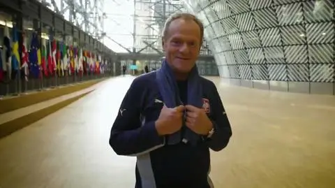 "Czas się pożegnać". Tusk podsumował w dresie swoje pięć lat w Brukseli
