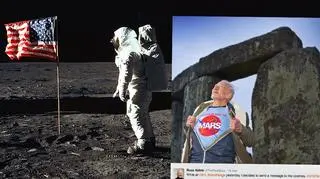 Buzz Aldrin przeszedł do historii jak drugi człowiek na Księżycu