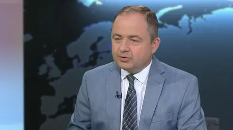 Wiceszef MSZ Konrad Szymański gościem programu "Horyzont" w TVN24