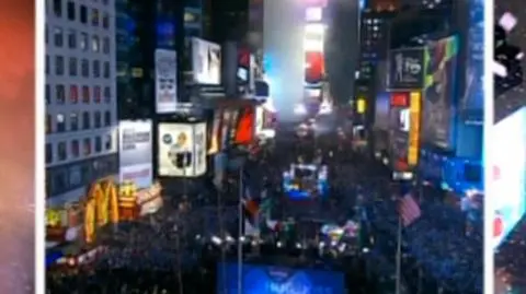 Czas dotarł na Times Square