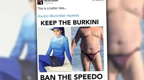 Zakaz slipów odpowiedzią na zakaz burkini