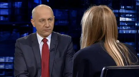 Gościem "Kropki nad i" był Joachim Brudziński
