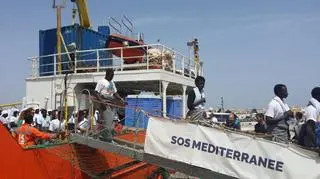 W ostatnim czasie nasilił się napływ imigrantów przez Morze Śródziemne