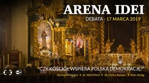 "Arena Idei" w niedzielę 17 marca w TVN24