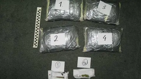 10 kg amfetaminy w bagażu. "Kurier" w rękach CBŚ