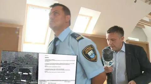 Ściga auto, które jechało na lawecie. Unika pytań. "Jestem na szkoleniu, proszę mi nie przeszkadzać"