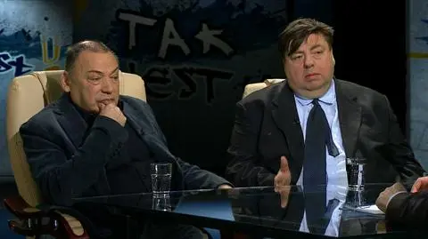 Seweryn Blumsztajn i Piotr Semka byli gośćmi programu "Tak jest" 