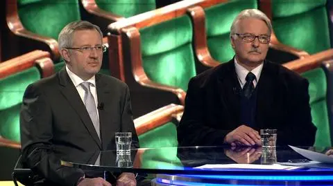 Marek Siwiec i Witold Waszczykowski w "Faktach po Faktach"