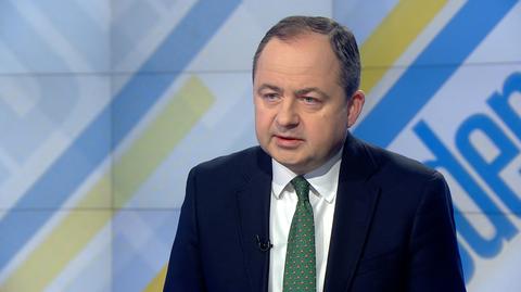Konrad Szymański w "Jeden na jeden"