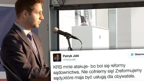 Jaki odniósł się do uchwały na Twitterze