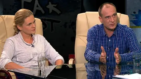 Paweł Kukiz i Barbara Nowacka
