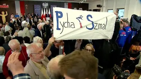 Prime minister Morawiecki's meeting with Gdańsk residents disrupted by PiSn opponents