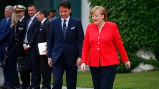 Ujawniono prywatną rozmowę premiera Włoch i kanclerz Niemiec