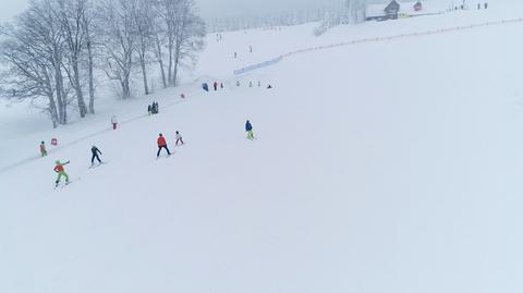 Instruktor narciarstwa z internetu