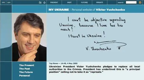 Ukraina: atak hakerów na Juszczenkę