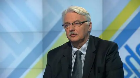 Szef MSZ Witold Waszczykowski mówił o ewentualnym poparciu dla Donalda Tuska na przewodniczącego RE